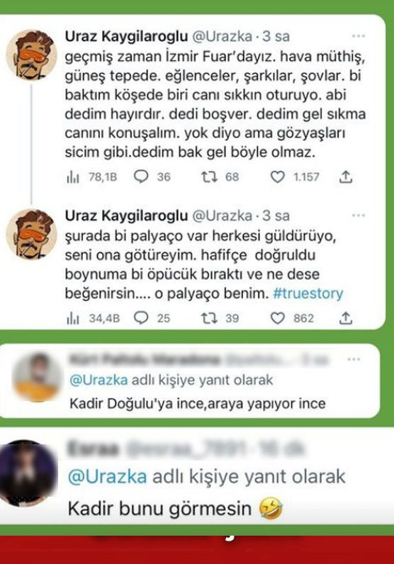 uraz kaygilaroglu kadir dogulu nun o ses turkiye de anlattigi calinti hikayeyi fena tiye aldi